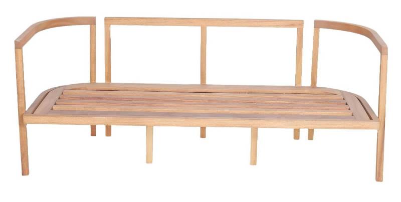 JVmoebel Gartenbank Rückenlehnenbank Bank Gartenbank Ruhebank Holzbank Sitzbank (1-St., Bank), Made in Europa von JVmoebel