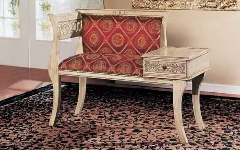 JVmoebel Bank Sitzhocker für Wohnzimmer – Polsterbank als Sitzmöbel (1-St), Made in Europa von JVmoebel