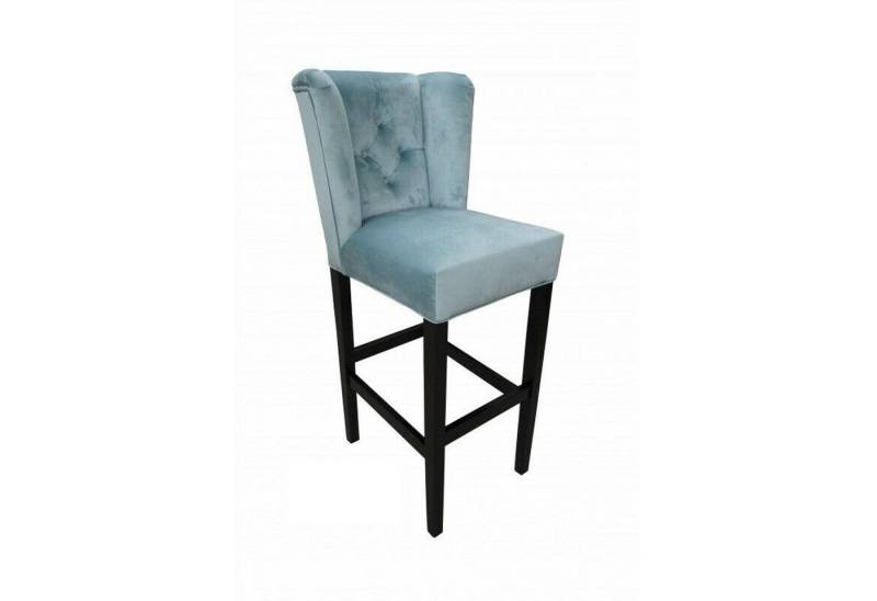 JVmoebel Barhocker 2er Set Stoff Barstühle Bar Hocker Tresen Stuhl Stühle Chesterfield, Made in Europa von JVmoebel