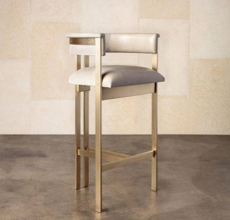JVmoebel Barhocker Beiger Einzelstuhl für das Esszimmer – Modernes Design-Möbel (1 St., Barstuhl), Made in Europa von JVmoebel