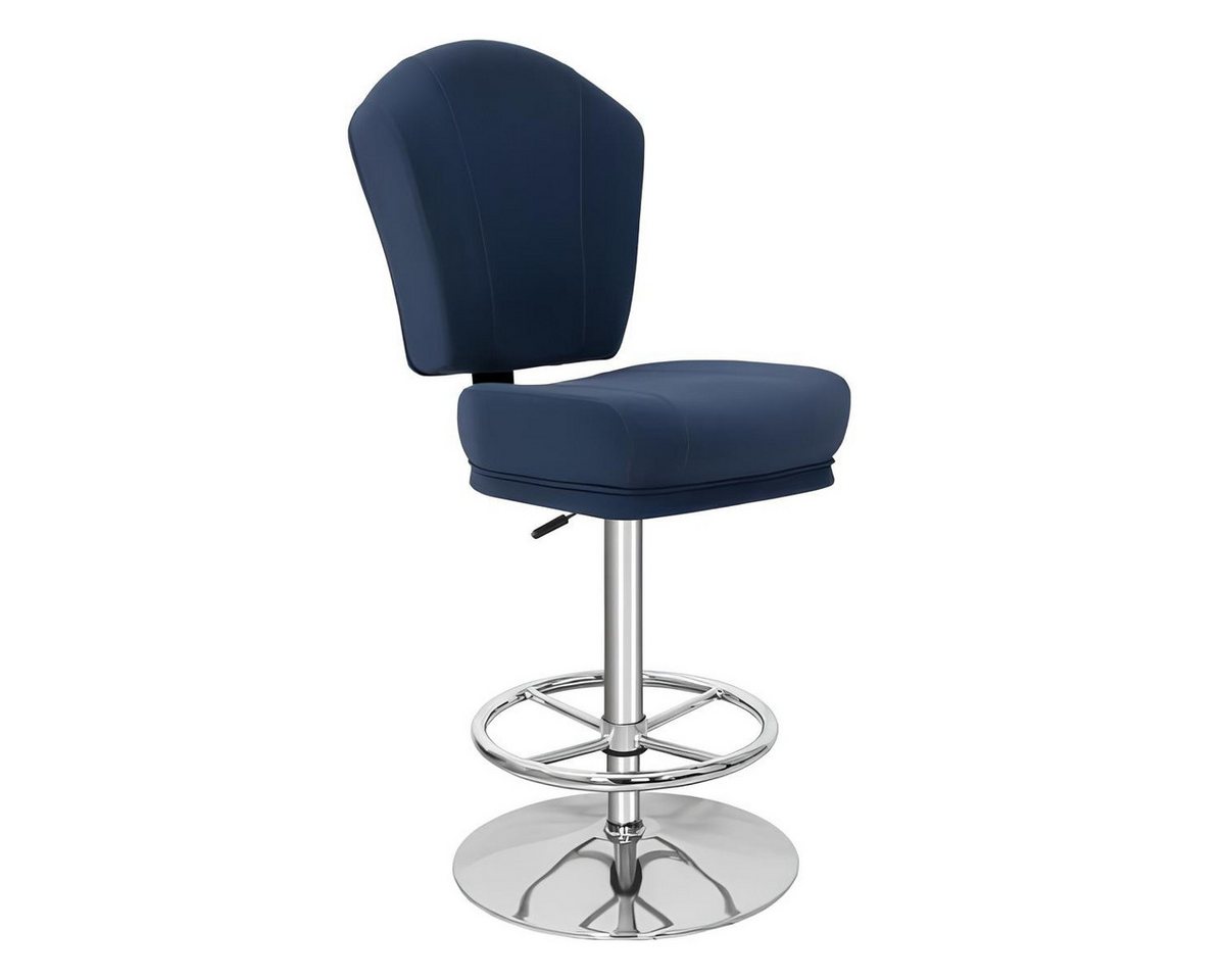 JVmoebel Barhocker Designer Barstuhl in Blau – Moderner Metall Hocker für Esszimmer (1 St., 1x Barhocker), Made in Europa von JVmoebel