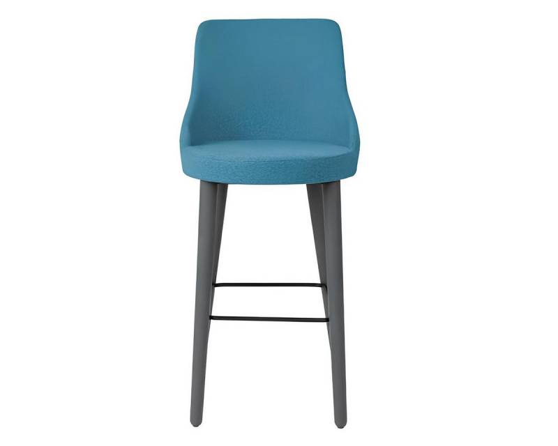 JVmoebel Barhocker Eleganter Design Barhocker Holzstuhl für Esszimmer und Bar (1 St., 1x Barhocker), Made in Europa von JVmoebel