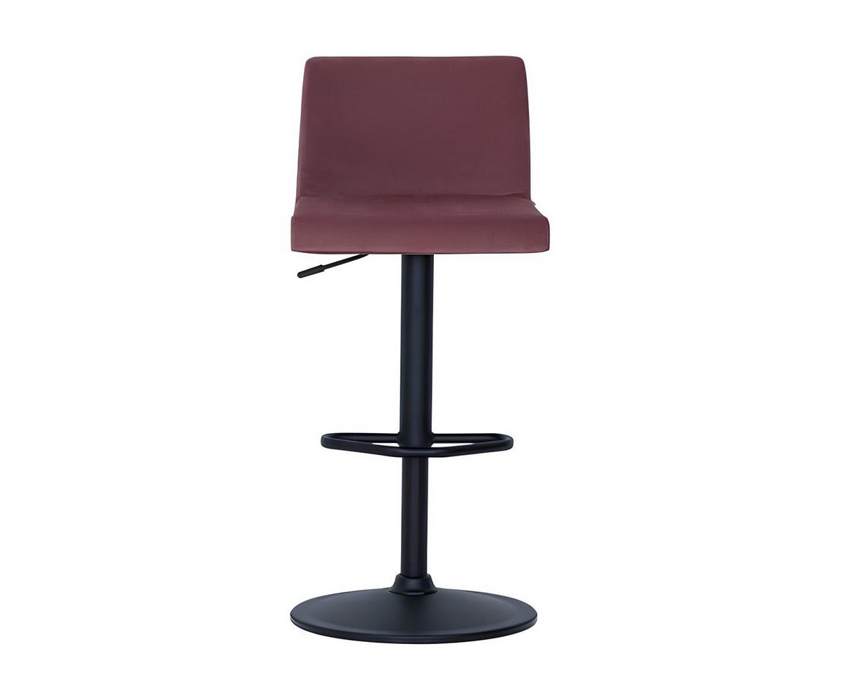 JVmoebel Barhocker Eleganter Rosa Designer Barhocker aus Stoff – Moderne Luxusmöbel (1 St., 1x Barhocker), Made in Europa von JVmoebel