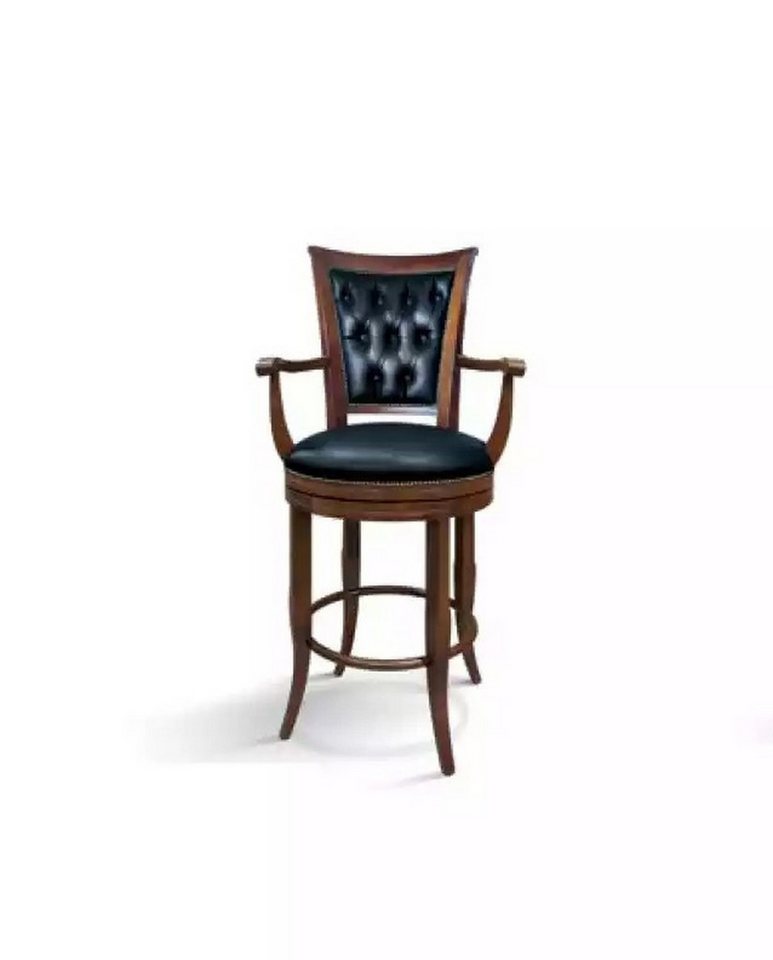 JVmoebel Barhocker Klassischer Chesterfield Barstuhl aus Kunstleder Polsterung (1 St., Barhocker), Made in Europa von JVmoebel