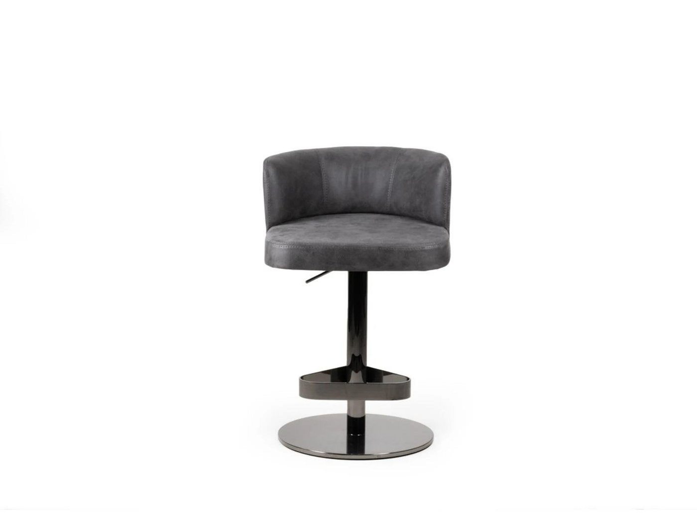 JVmoebel Barhocker Moderner Designer Barhocker in Grau – Elegante Sitzmöbel (1 St., Barhocker), Made in Europa von JVmoebel