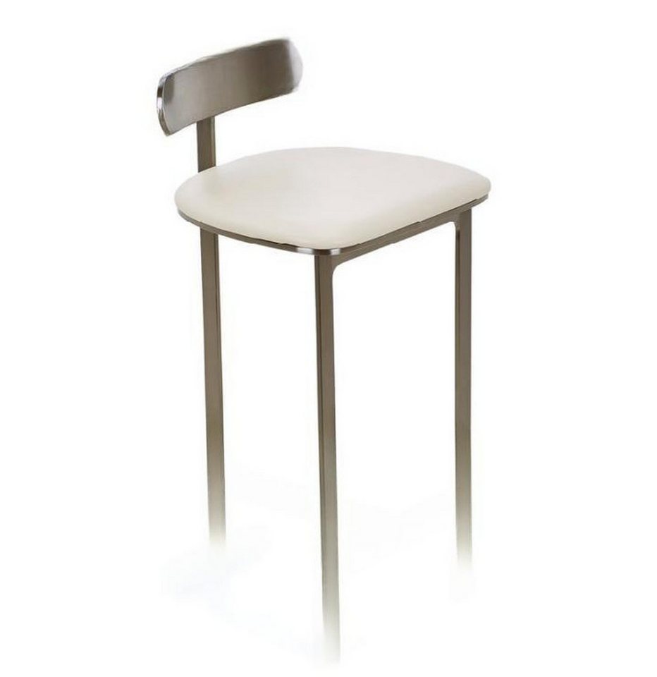 JVmoebel Barhocker Moderner Esszimmer Barstuhl in Weiß mit Polsterung (1 St., Barstuhl), Made in Europa von JVmoebel