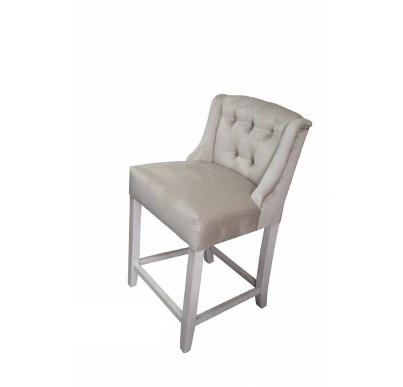 JVmoebel Barhocker Samt Barhocker 4er Set - Stilvolle Barstühle für jedes Zuhause (4 St., Barhocker), Made in Europa von JVmoebel