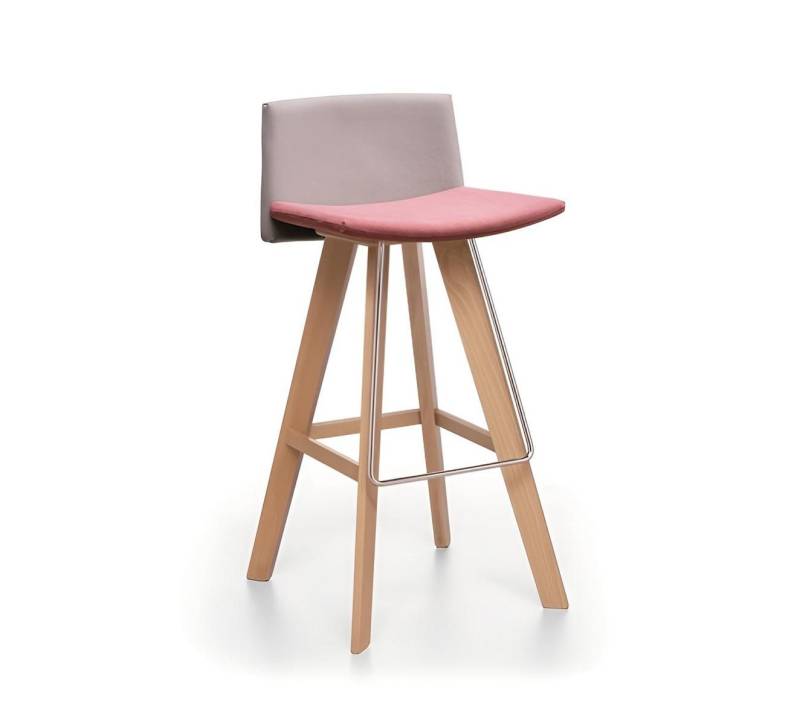 JVmoebel Barhocker Zweifarbiger Barhocker mit Holzgestell - Designer Sitzmöbel JVmoebel Barhocker Zweifarbiger Barhocker mit Holzgestell - Designer Sitzmöbel von JVmoebel