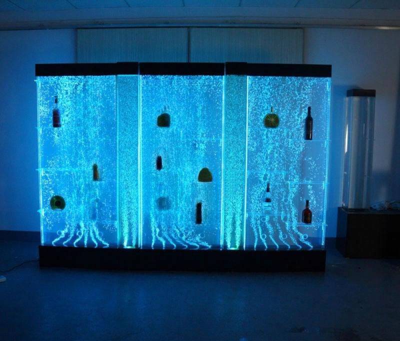 JVmoebel Barschrank Beleuchtete Wasserwand Säule für die Bar oder Theke Made in Europa von JVmoebel