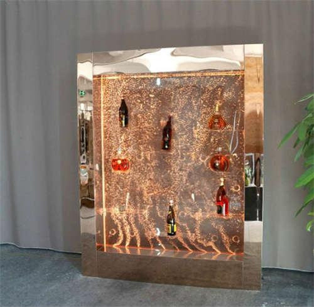 JVmoebel Barschrank LED Wandregal mit Wasserfall-Design für stilvolle Bars und Räume Made in Europa JVmoebel Barschrank LED Wandregal mit Wasserfall-Design für stilvolle Bars und Räume Made in Europa von JVmoebel