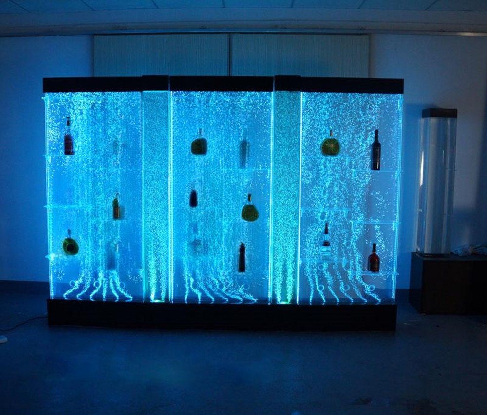 JVmoebel Barschrank LED Wasser Säule Bar Theke für Gastronomie Dekoration Getränke Made in Europa von JVmoebel
