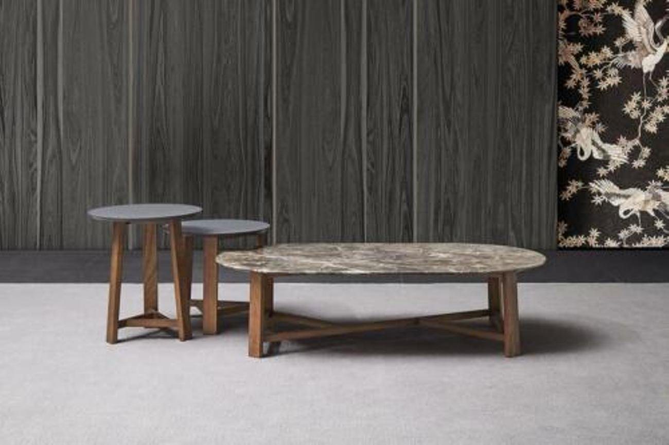 JVmoebel Beistelltisch, Marmor Design Beistell Tische Couch Tisch Sofa Wohn Zimmer 3x SET von JVmoebel