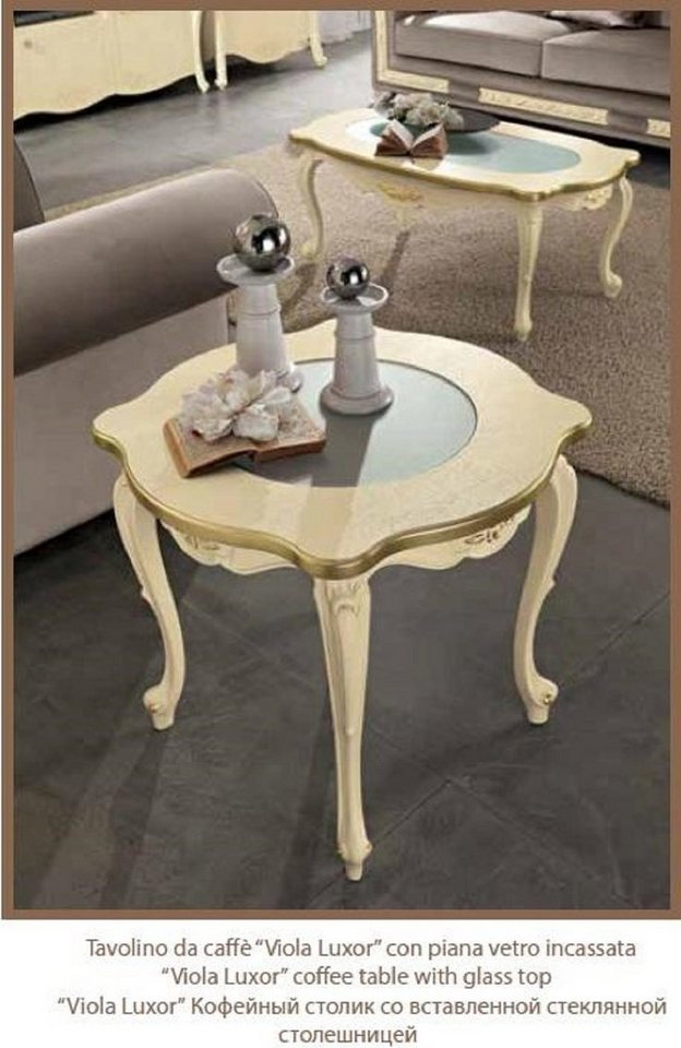 JVmoebel Beistelltisch »Beistelltisch Holz Tische Beistell Möbel Italien Couchtisch Tisch« von JVmoebel