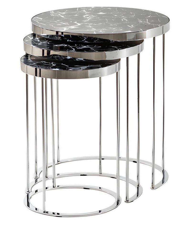 JVmoebel Beistelltisch Beistelltisch Satztisch Couchtisch Wohnzimmertisch Modern Elegant (Maße Beistelltisch 1, Maße Beistelltisch 2, Maße Beistelltisch 3), Made in Europe von JVmoebel