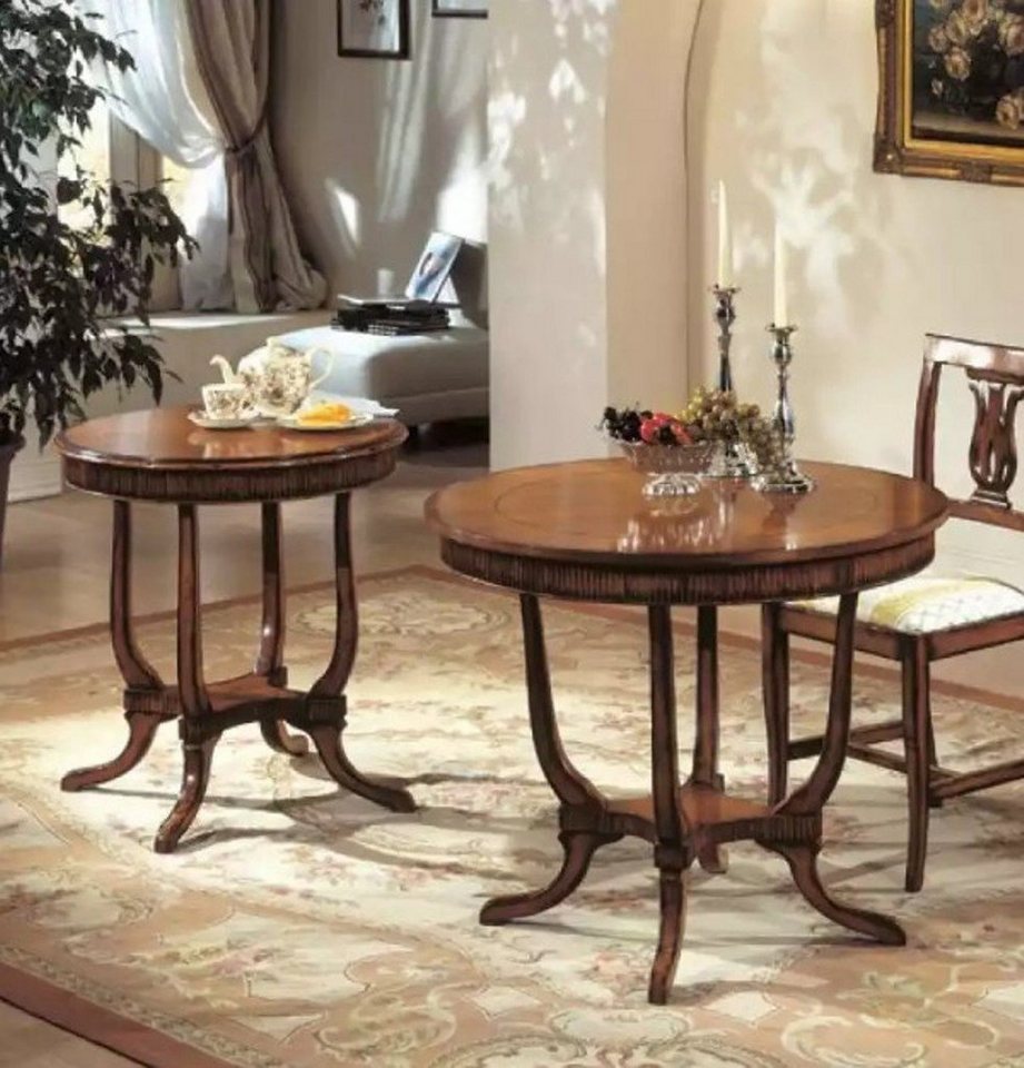 JVmoebel Beistelltisch Beistelltisch Wohnzimmer Design Tische Möbel Braun Luxus Holz (2-St., 2x Beistelltisch), Made in Europa von JVmoebel