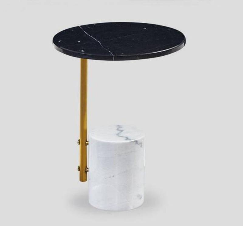 JVmoebel Beistelltisch Designer Beistelltisch Rund Mehrfarbig Kaffeetisch Couchtisch (1-St., 1x nur Beistelltisch), Made in Europa von JVmoebel