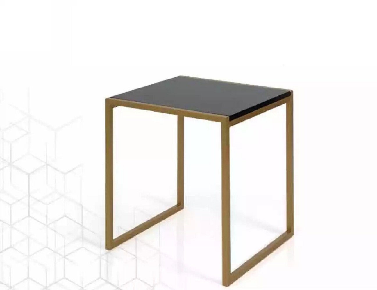 JVmoebel Beistelltisch Wohnzimmer Beistelltisch Möbel Stil Modern Material Edelstahl Design (1-St., 1x Beistelltisch), Made in Europa von JVmoebel