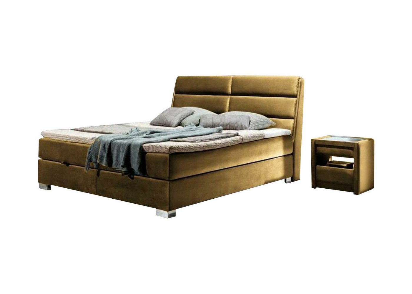 JVmoebel Bett, Bett Textil Schlafzimmer Design Möbel Moderne Luxus Betten von JVmoebel