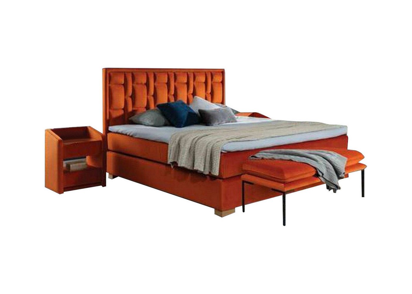 JVmoebel Bett, Bett Textil Schlafzimmer Moderne Betten 140x200 Bettgestell von JVmoebel