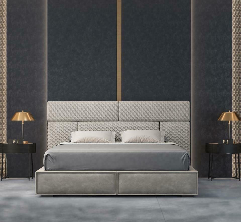 JVmoebel Bett, Betten Design Bett Doppel Ehe Modernes Hotel Gestell Schlaf von JVmoebel