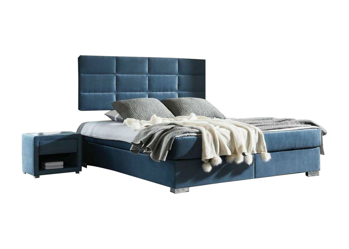 JVmoebel Bett, Luxus Boxspring Bett 140 160 180 x 200cm Betten Doppel Schlafzimmer von JVmoebel