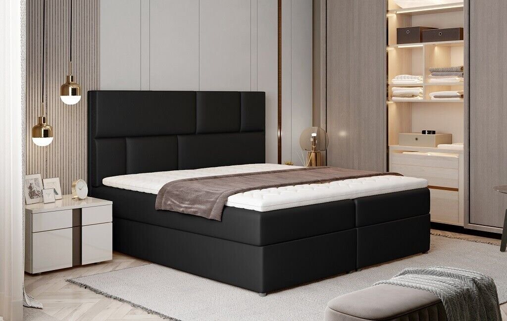 JVmoebel Bett, Luxus Designer Polsterbett Bett Betten Designerbett Boxspring von JVmoebel