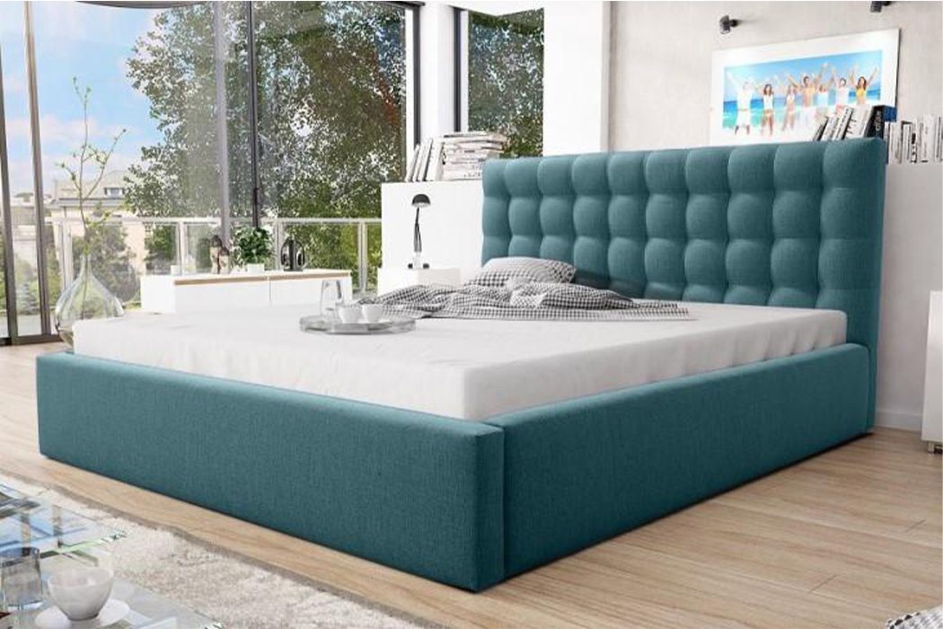 JVmoebel Bett, Modernes King Size Bett Chesterfield Betten modernes Hotelbett von JVmoebel