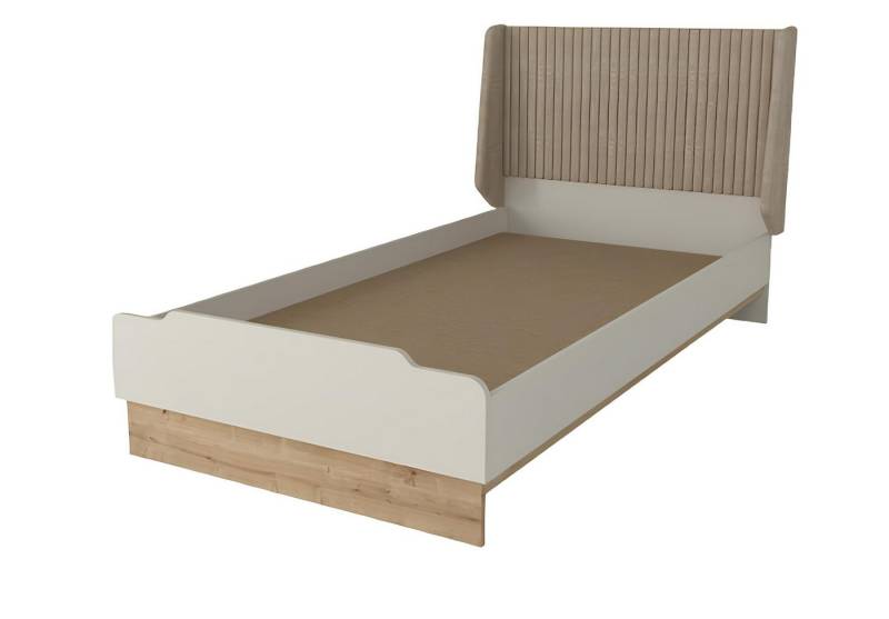 JVmoebel Bett Jugendzimmer Kinderbett Weiß Komfortabel Moderne Möbel (Bett), Made in Europa von JVmoebel