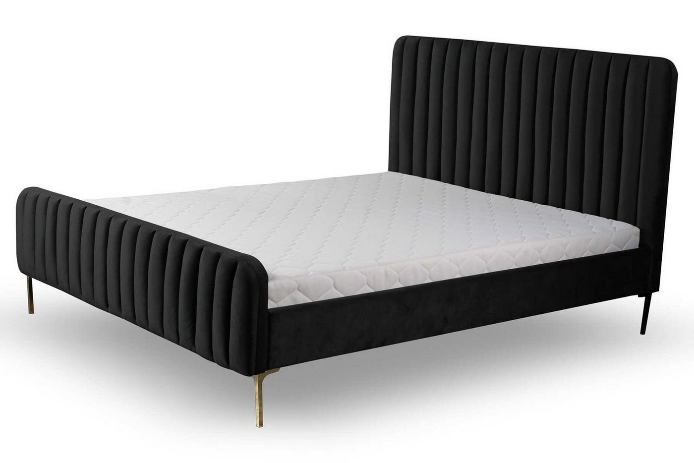 JVmoebel Bett Bett Polster Design Luxus Doppel Hotel Betten Schlaf Zimmer 180x200cm (1-tlg., 1x Bett), Made in Europa von JVmoebel