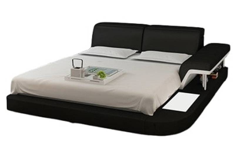 JVmoebel Polsterbett Design Bett XXL Big Betten Leder Hotel Polster Multifunktion (Bett), Made in Europa von JVmoebel