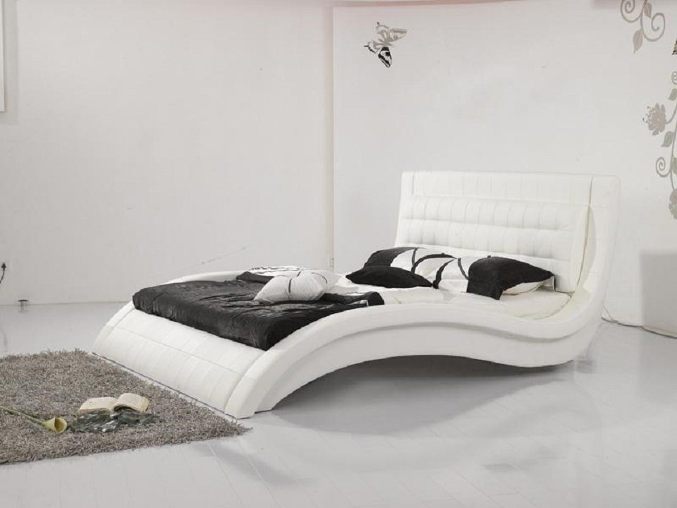 JVmoebel Bett Designer Bett Ehebett Doppelbett Polsterbett Lederbett Neu Betten von JVmoebel