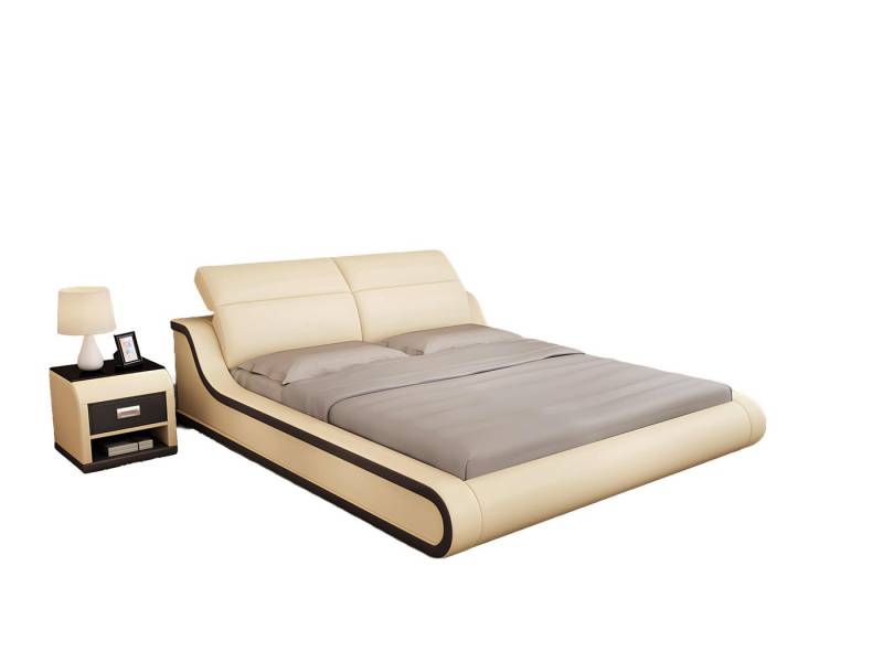 JVmoebel Bett Designer Bett Polsterbett Luxusbett Doppelbett Ehebett Betten (Bett LB8835), Made in Europa von JVmoebel