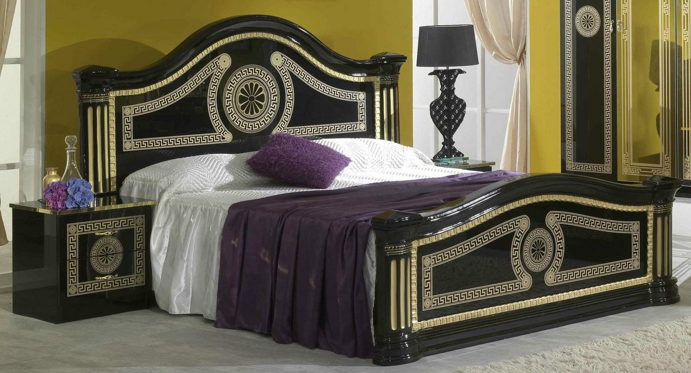 JVmoebel Bett Doppel Bett Polster Design Luxus Holz Hotel Betten Ehe Schlaf von JVmoebel