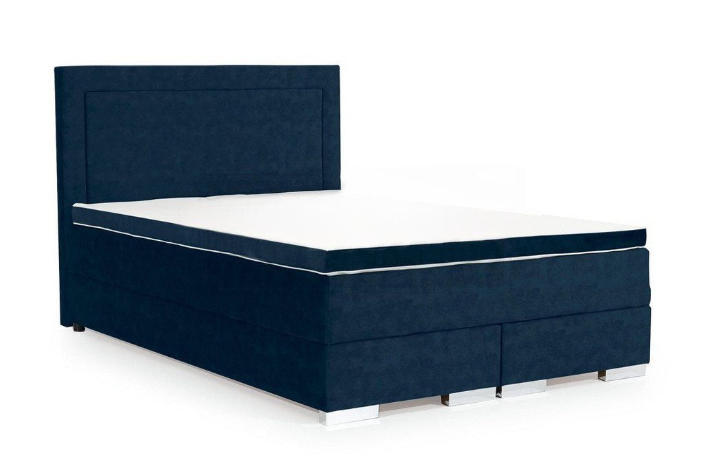 JVmoebel Boxspringbett Himmplisches Boxspringbett Doppeltes Bett mit Matratze und Topper (Bett), Made in Europa von JVmoebel