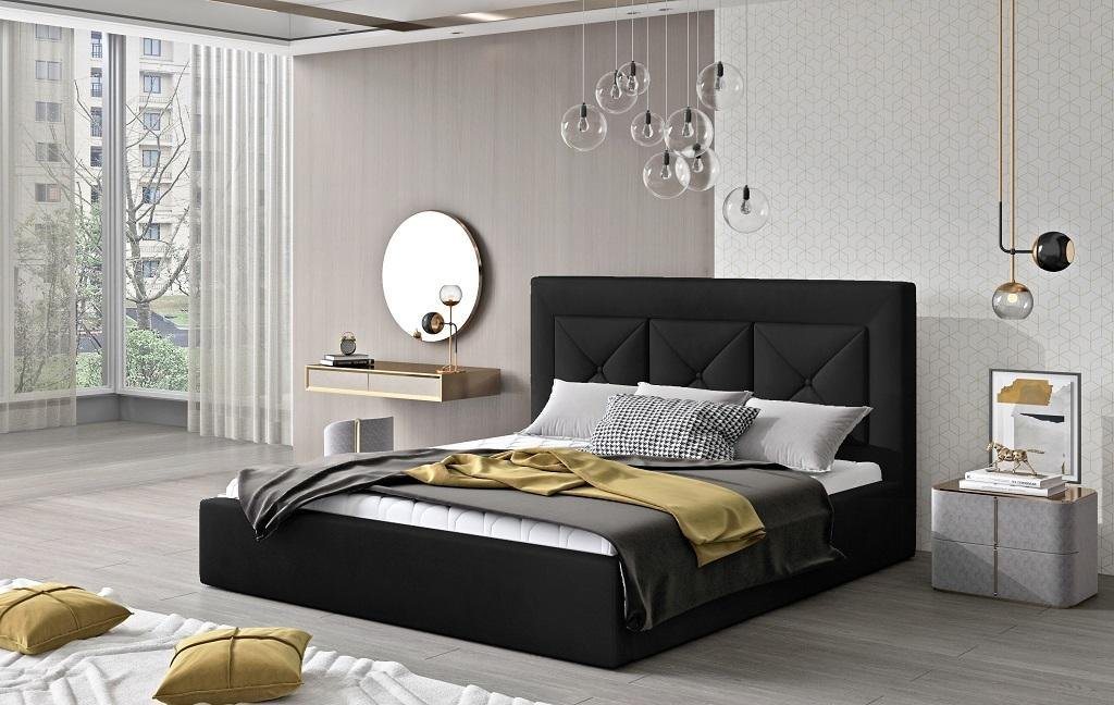 JVmoebel Bett Klassisches Bett Modern Stil Doppel Holz Hotel Betten 220x220 von JVmoebel