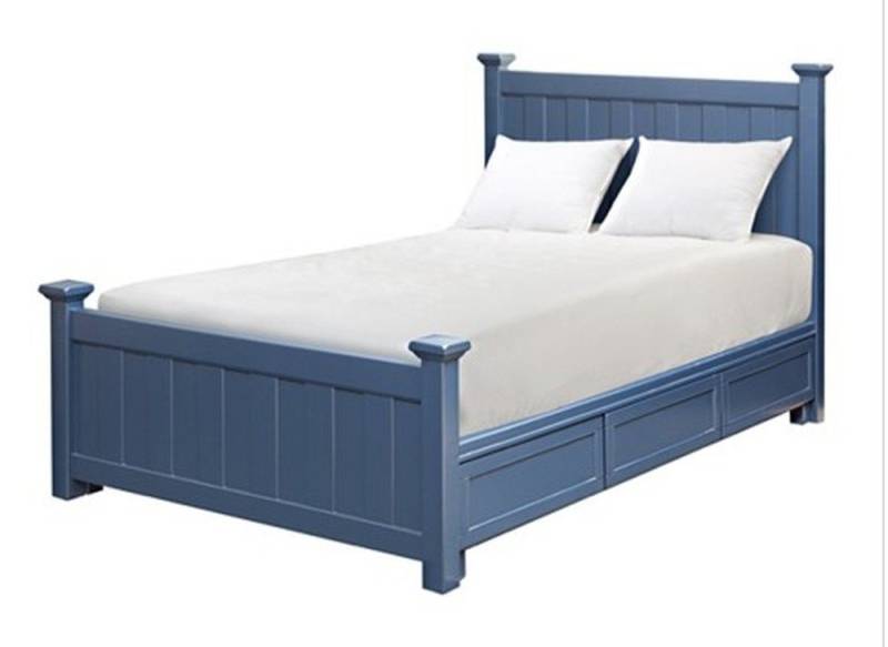 JVmoebel Bett Klassisches Doppelbett aus echtem Holz im Landhausstil (Bett), Made in Europa von JVmoebel