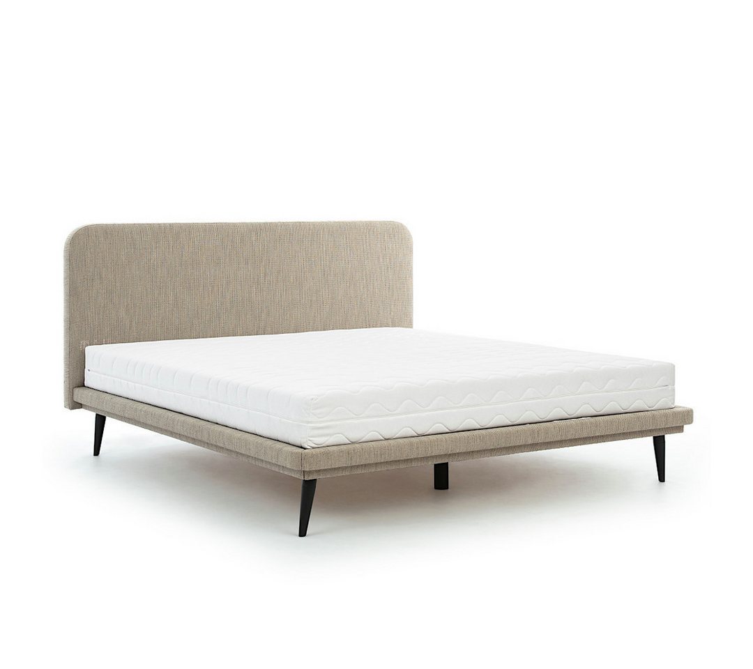 JVmoebel Polsterbett Luxuriöses Designer-Polsterbett in Braun für das Schlafzimmer (1-tlg., 1x Bett), Made in Europa von JVmoebel