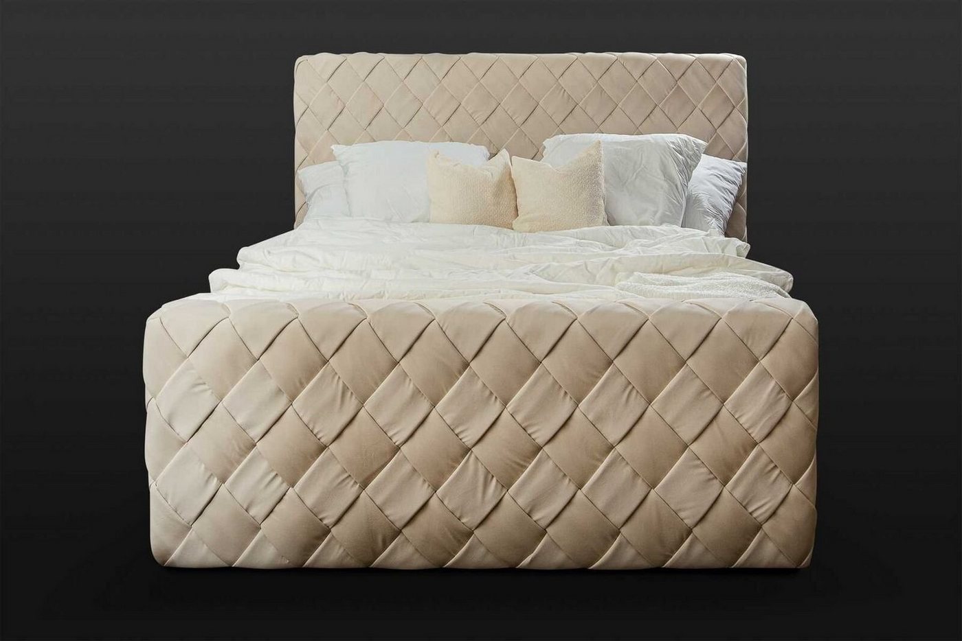 JVmoebel Bett Luxus Betten Modern Bettrahmen 180x200 cm Design Schlafzimmer Möbel (1-tlg., 1x Bett), Made in Europa von JVmoebel