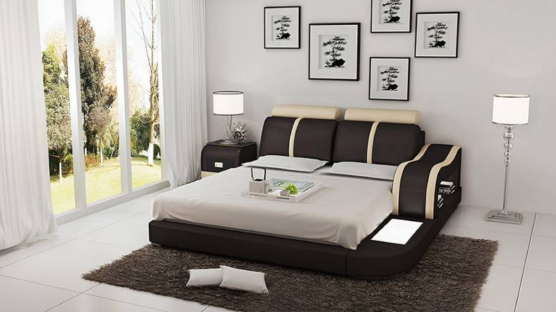JVmoebel Bett Luxus Schlaftraum – Modernes Boxspringbett für Designhotels (Bett), Made in Europa von JVmoebel