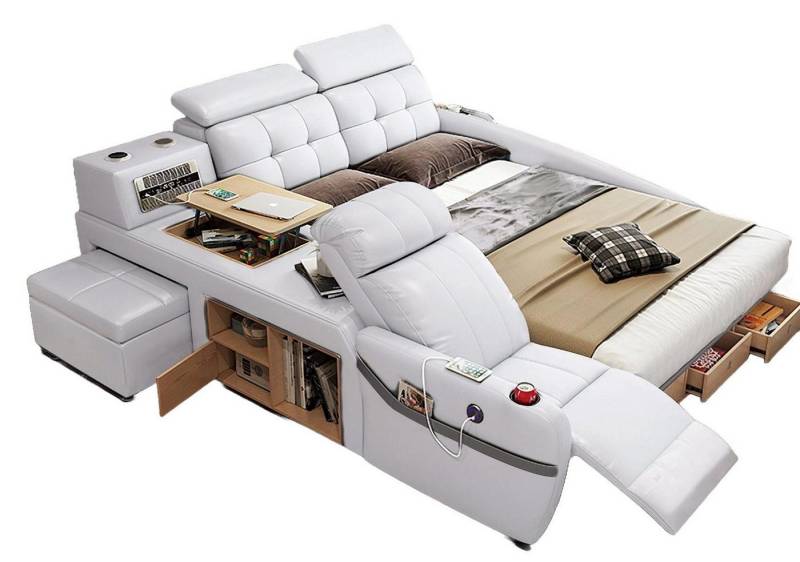 JVmoebel Bett Multifunktion Deluxe Betten Massage Funktion Bett Hotel Polster JVmoebel Bett Multifunktion Deluxe Betten Massage Funktion Bett Hotel Polster von JVmoebel