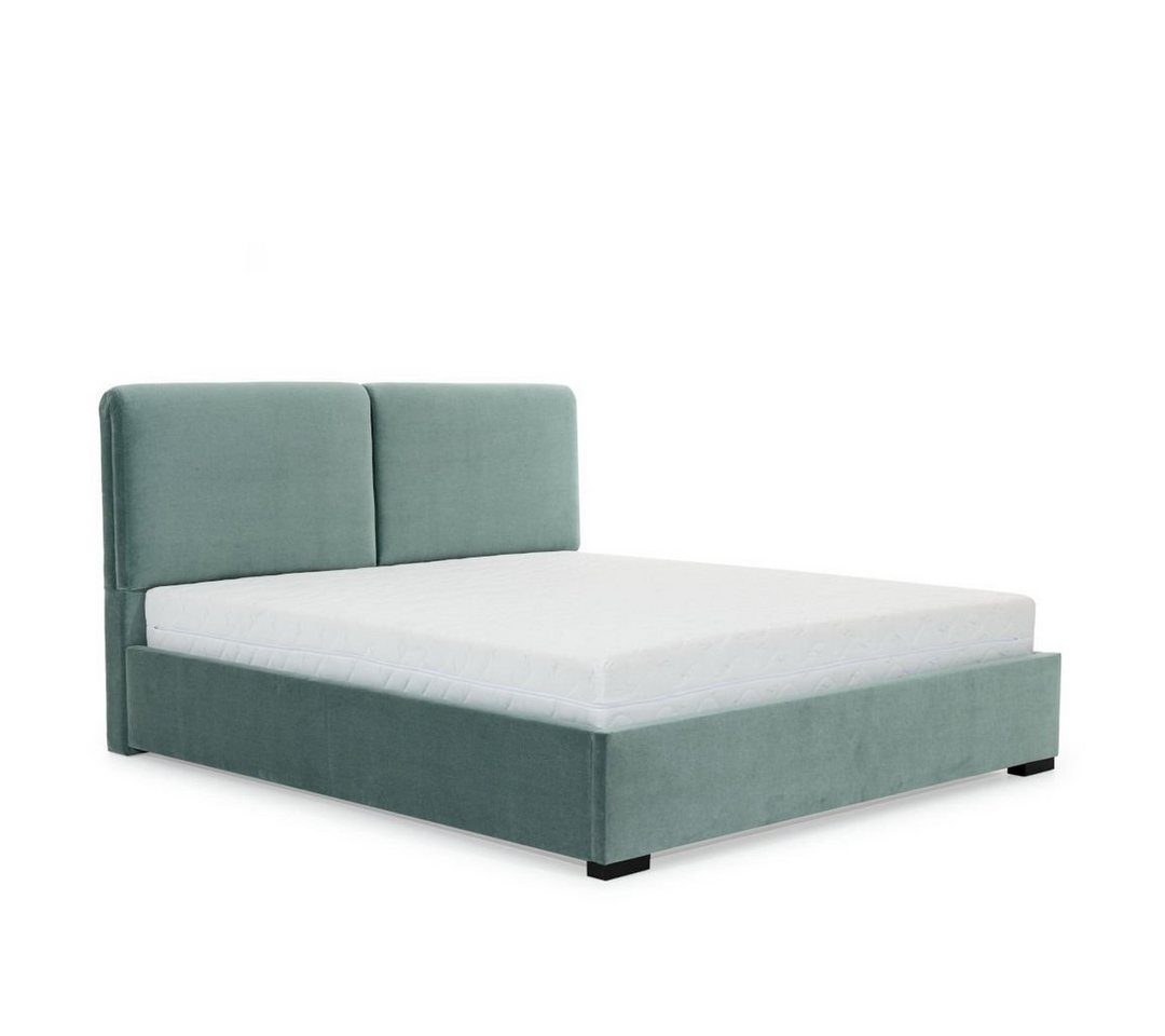 JVmoebel Bett Schlafzimmer Betten Designer Doppelbett Luxus Polsterbetten Textilbett (1-tlg., 1x Bett), Made in Europa von JVmoebel