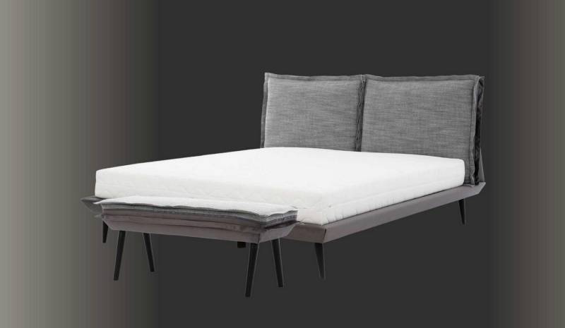 JVmoebel Bett Stylisches Schlafzimmermöbel Set in modernem Grau und Luxusdesign, Made in Europa JVmoebel Bett Stylisches Schlafzimmermöbel Set in modernem Grau und Luxusdesign, Made in Europa von JVmoebel