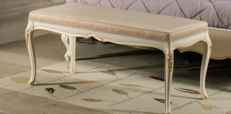 JVmoebel Bettbank Beige Chaiselongue Sitzhocker Ottomane Textil Beistellbank, Made in Europa JVmoebel Bettbank Beige Chaiselongue Sitzhocker Ottomane Textil Beistellbank, Made in Europa von JVmoebel