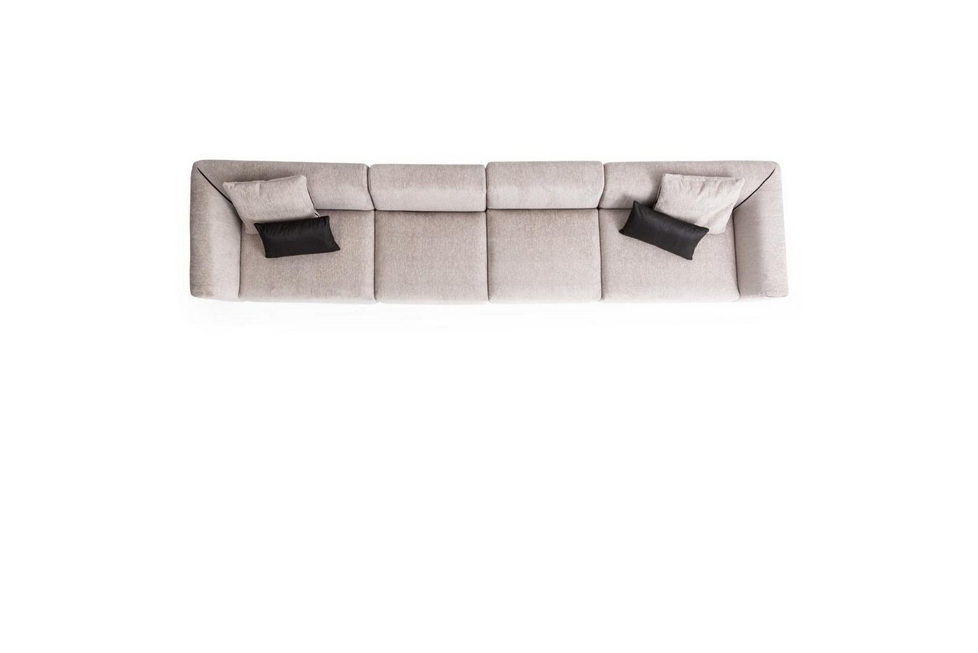 JVmoebel Big-Sofa Große Couch 450cm Wohnlandschaft Moderne Holzmöbel Sofas Neu, 4 Teile, Made in Europe von JVmoebel