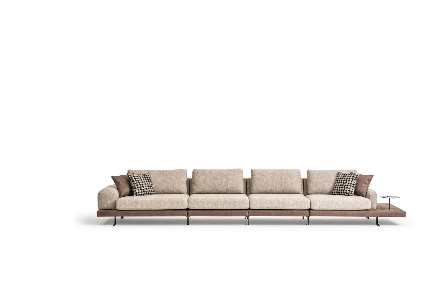 JVmoebel Big-Sofa Luxus Sofa 6 Sitzer Couch Polster Textil Wohnzimmer Modern, 4 Teile, Made in Europe von JVmoebel