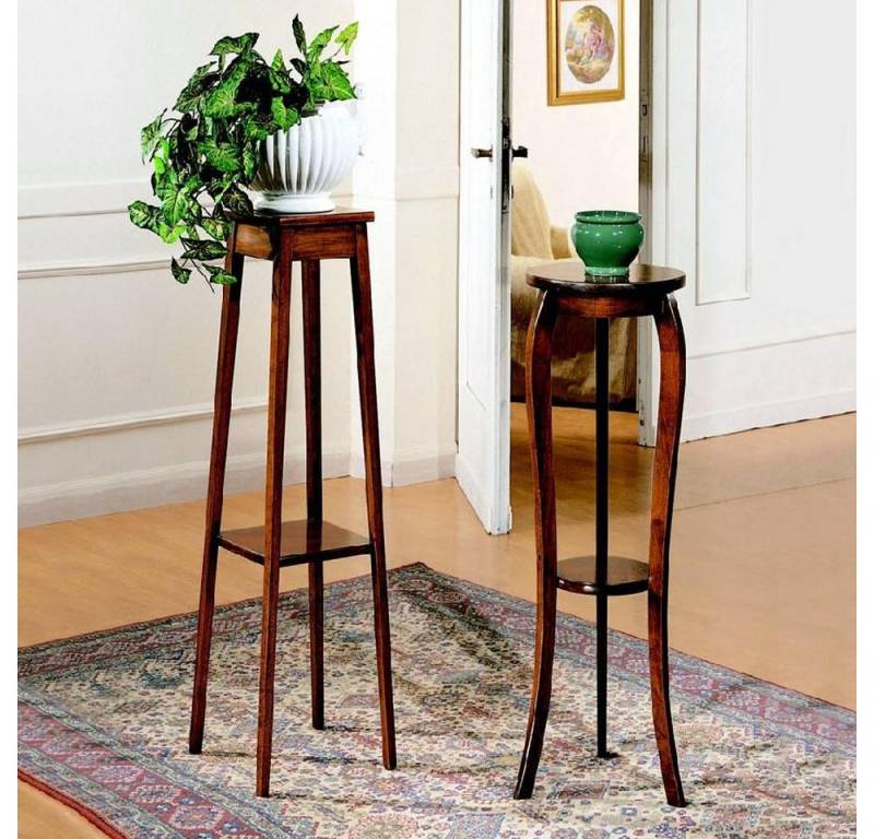 JVmoebel Blumenständer Blumen Ständer Vasen Ständer Massiv Echtes Holz Dekorativ, Made in Europa von JVmoebel