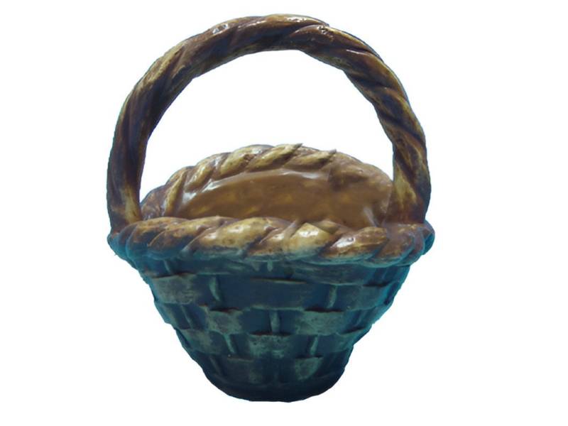 JVmoebel Blumentopf Blumen Tisch Design Vintage Vase Deko Vasen Blumentopf Dekoration Korb (Blumentopf Material : Kunststoff 36 cm Höhe), Made in Europa von JVmoebel