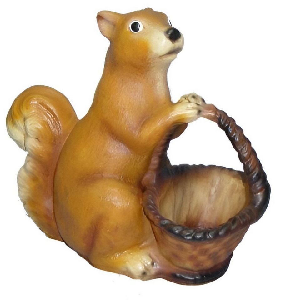 JVmoebel Dekofigur Blumenschale Korb Figur Statue Deko Skulptur Gartenaccessoire (Blumentopf Material : Kunststoff 41 cm Höhe), Made in Europa von JVmoebel