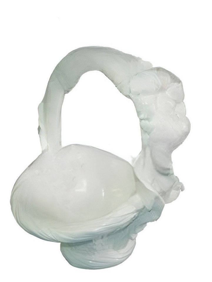 JVmoebel Blumentopf Design Vasen Blumenvase Vase Korb Blumentopf Dekoration Weiß Neu Deko, Made in Europa von JVmoebel