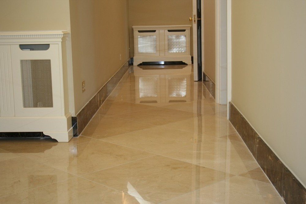 JVmoebel Bodenfliese Marmor Naturstein Fliesen Crema Beige 5m² Bodenbelag Wandfliesen, Beige, Made in Europa von JVmoebel